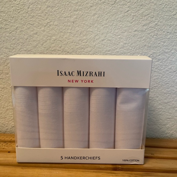 Isaac Mizrahi Other - Isaac Mizrahi white hankies